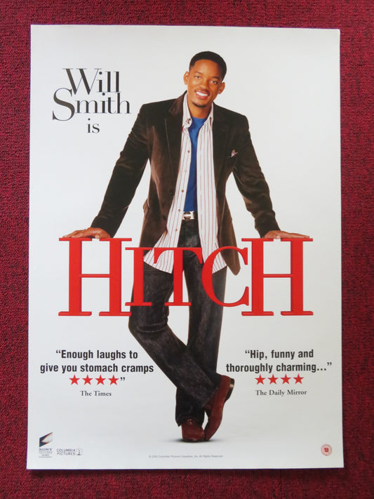 HITCH VHS VIDEO POSTER WILL SMITH EVA MENDES 2005