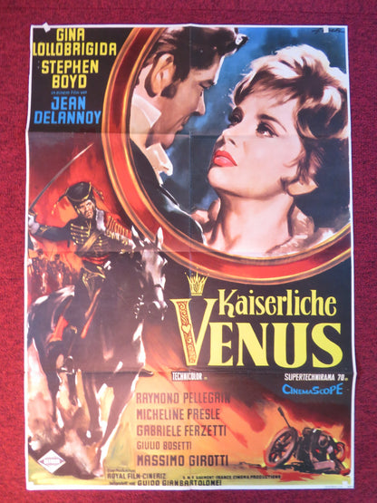 IMPERIAL VENUS GERMAN A1 POSTER FOLDED GINA LOLLOBRIGIDA STEPHEN BOYD 1964