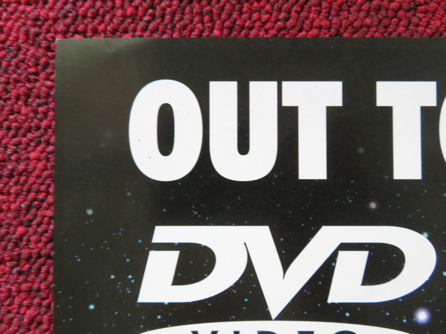 JIMMY NEUTRON: BOY GENIUS VHS & DVD VIDEO POSTER MEGAN CAVANAGH M. DECARLO 2001