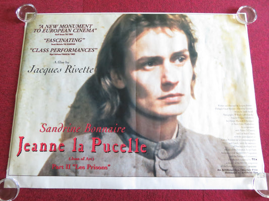 JOAN THE MAID 2: THE PRISONS UK QUAD ROLLED POSTER SANDRINE BONNAIRE 1994