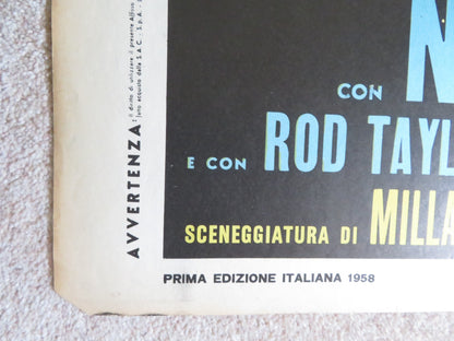 RAINTREE COUNTY / L'ALBERO DELLA VITA ITALIAN 2 FOGLIO POSTER M. CLIFT R1960S