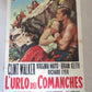 FORT DOBBS ITALIAN 2 FOGLIO POSTER CLINT WALKER VIRGINIA MAYO R1963