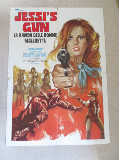 JESSI'S GIRLS ITALIAN 2 FOGLIO POSTER SONDRA CURRIE GEOFFREY LAND 1975