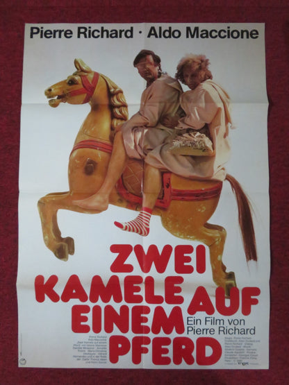 IT'S NOT ME, IT'S HIM GERMAN A1 POSTER FOLDED PIERRE RICHARD ALDO MACCIONE 1980