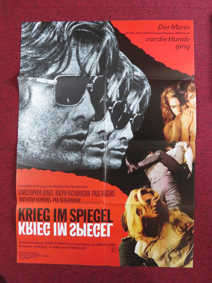 THE LOOKING GLASS WAR GERMAN A1 POSTER FOLDED CHRISTOPHER JONES 1970