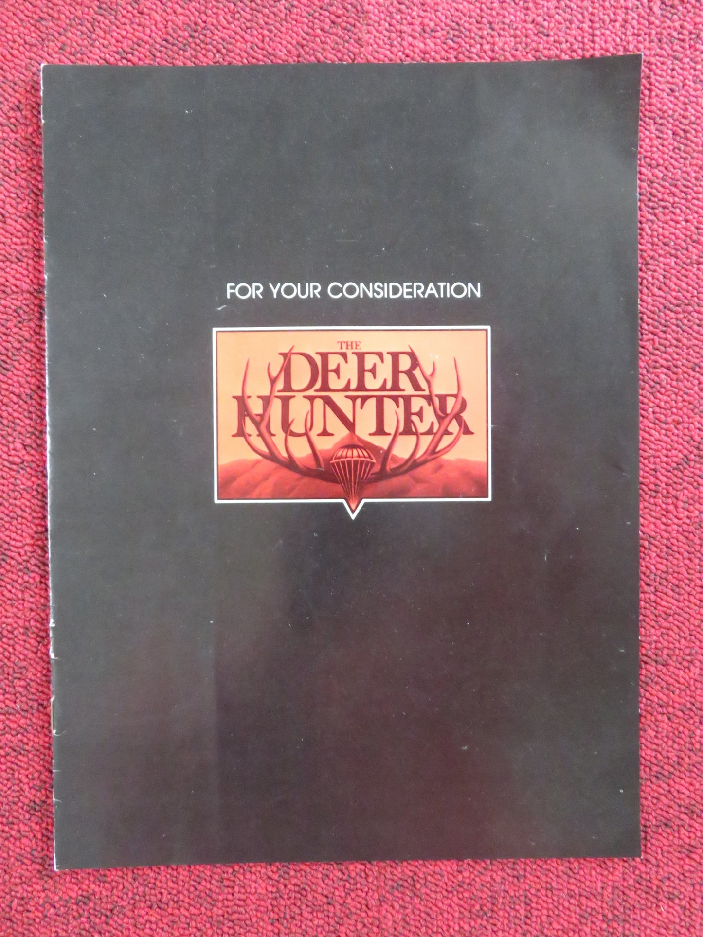 THE DEER HUNTER UNCUT PRESS BOOK ROBERT DE NIRO JOHN CAZALE 1979