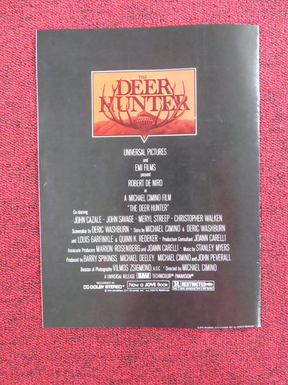 THE DEER HUNTER UNCUT PRESS BOOK ROBERT DE NIRO JOHN CAZALE 1979