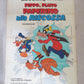 GOOFY, PLUTO AND DONALD DUCK TO THE RESCUE ITALIAN 2 FOGLIO POSTER DISNEY 1975