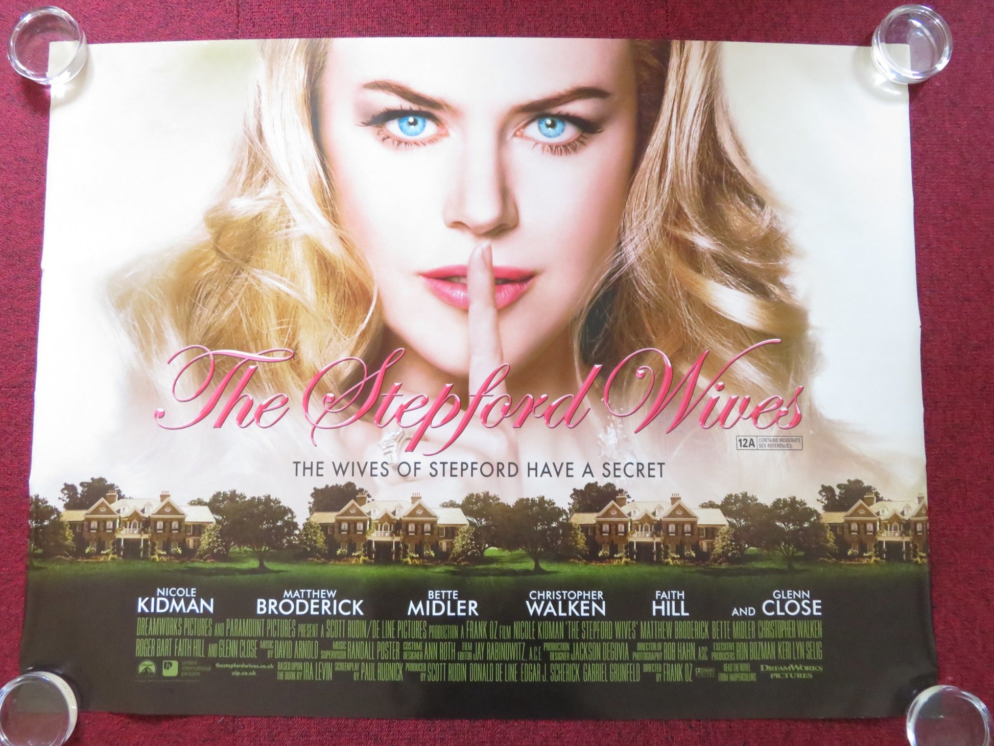 THE STEPFORD WIVES UK QUAD ROLLED POSTER NICOLE KIDMAN MATTHEW BRODERI –  Rendezvous Cinema