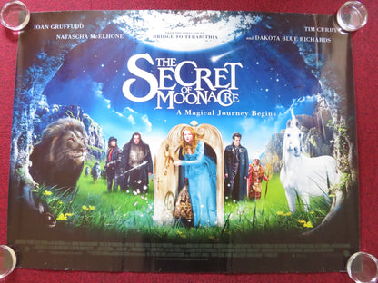 THE SECRET OF MOONACRE UK QUAD ROLLED POSTER TIM CURRY DAKOTA BLUE RICHARDS 2008