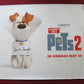 THE SECRET LIFE OF PETS 2 - A UK QUAD ROLLED POSTER KEVIN HART H. FORD 2019