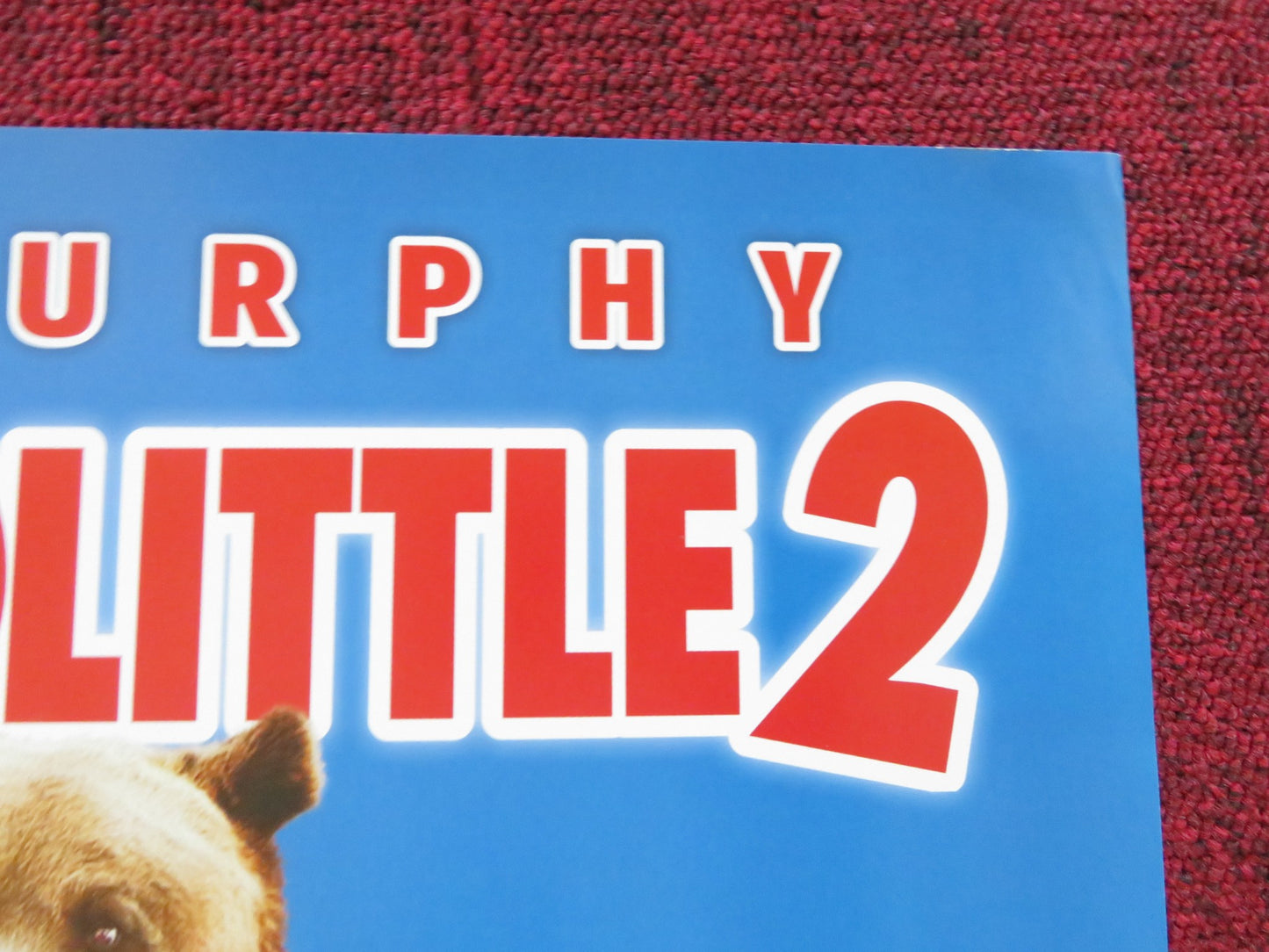 DOCTOR DOLITTLE 2 VHS VIDEO POSTER EDDIE MURPHY KRISTEN WILSON 2001