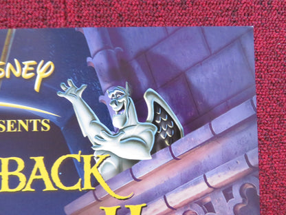 THE HUNCHBACK OF NOTRE DAME II VHS & DVD VIDEO POSTER J. ALEXANDER DISNEY 2002