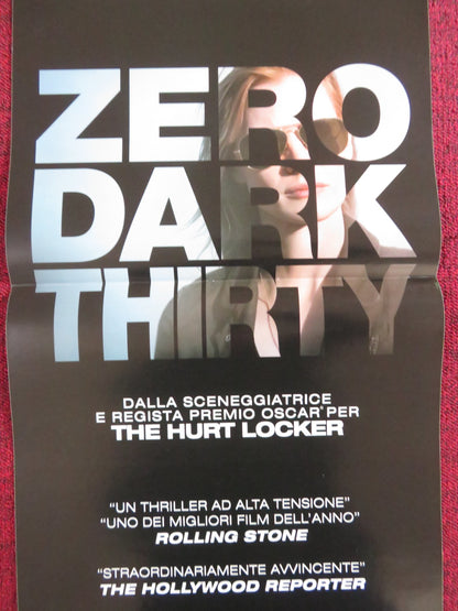 ZERO DARK THIRTY ITALIAN LOCANDINA POSTER JESSICA CHASTAIN JASON CLARKE 2012