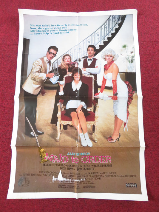 MAID TO ORDER FOLDED US ONE SHEET POSTER ALLY SHEEDY BEVERLY D'ANGELO 1987