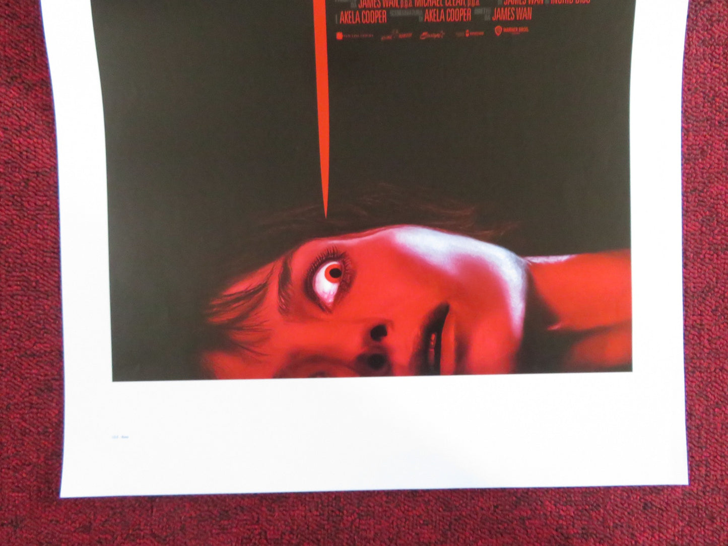 MALIGNANT ITALIAN LOCANDINA POSTER ANNABELLE WALLIS MADDIE HASSON 2021