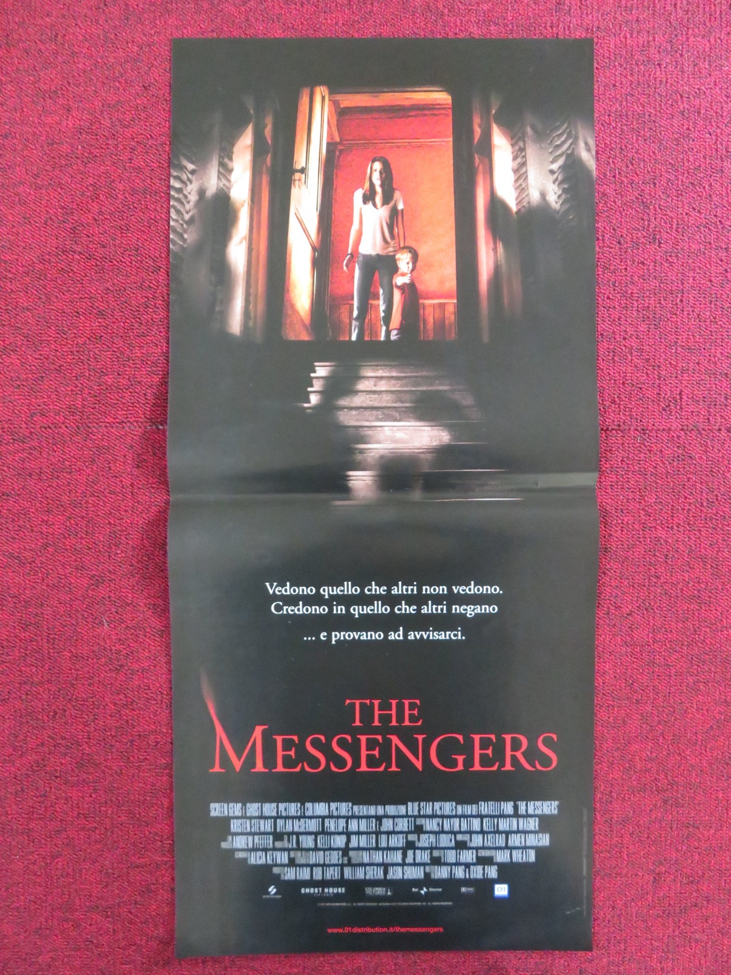 THE MESSENGERS ITALIAN LOCANDINA POSTER KRISTEN STEWART DYAN MCDERMOTT 2007