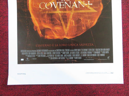 THE COVENANT ITALIAN LOCANDINA POSTER STEVEN STRAIT LAURA RAMSEY 2006