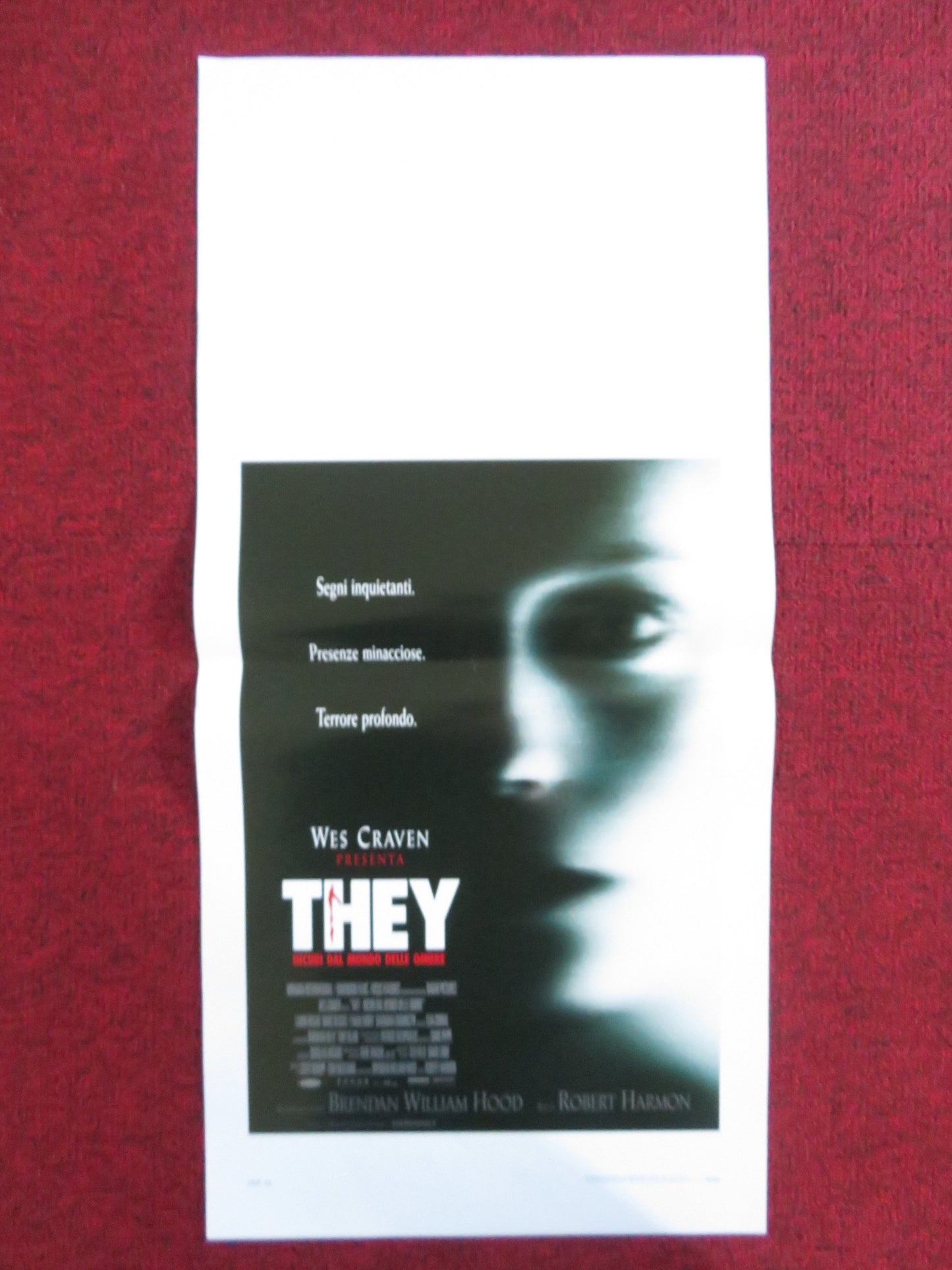 THEY ITALIAN LOCANDINA POSTER LAURA REGAN MARC BLUCAS 2002