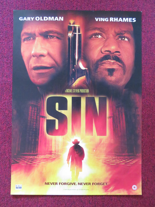 SIN VHS VIDEO POSTER GARY OLDMAN VING RHAMES 2002