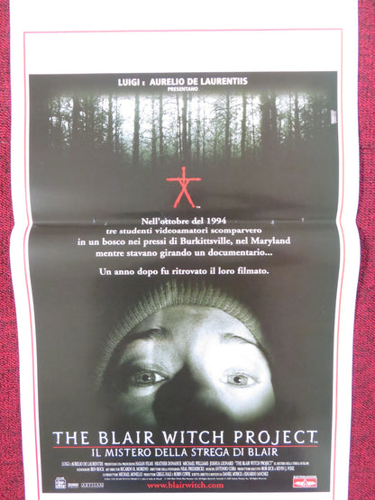 THE BLAIR WITCH PROJECT ITALIAN LOCANDINA POSTER HEATHER DONAHUE 1999