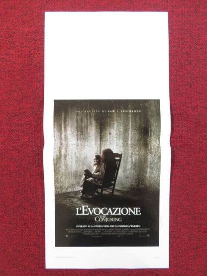 THE CONJURING ITALIAN LOCANDINA POSTER VERA FARMIGA PATRICK WILSON 2013