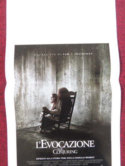 THE CONJURING ITALIAN LOCANDINA POSTER VERA FARMIGA PATRICK WILSON 2013