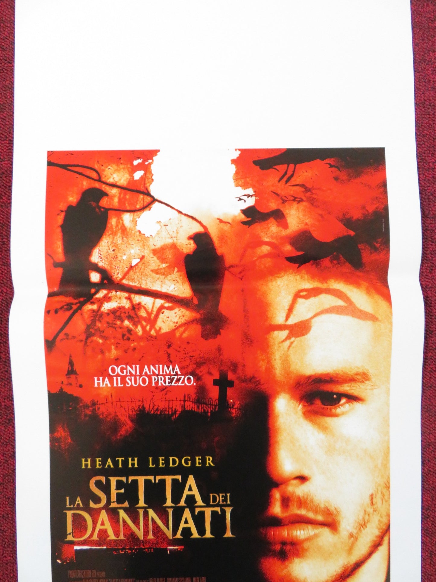 THE ORDER ITALIAN LOCANDINA POSTER HEATH LEDGER SHANNYN SOSSAMON 2003