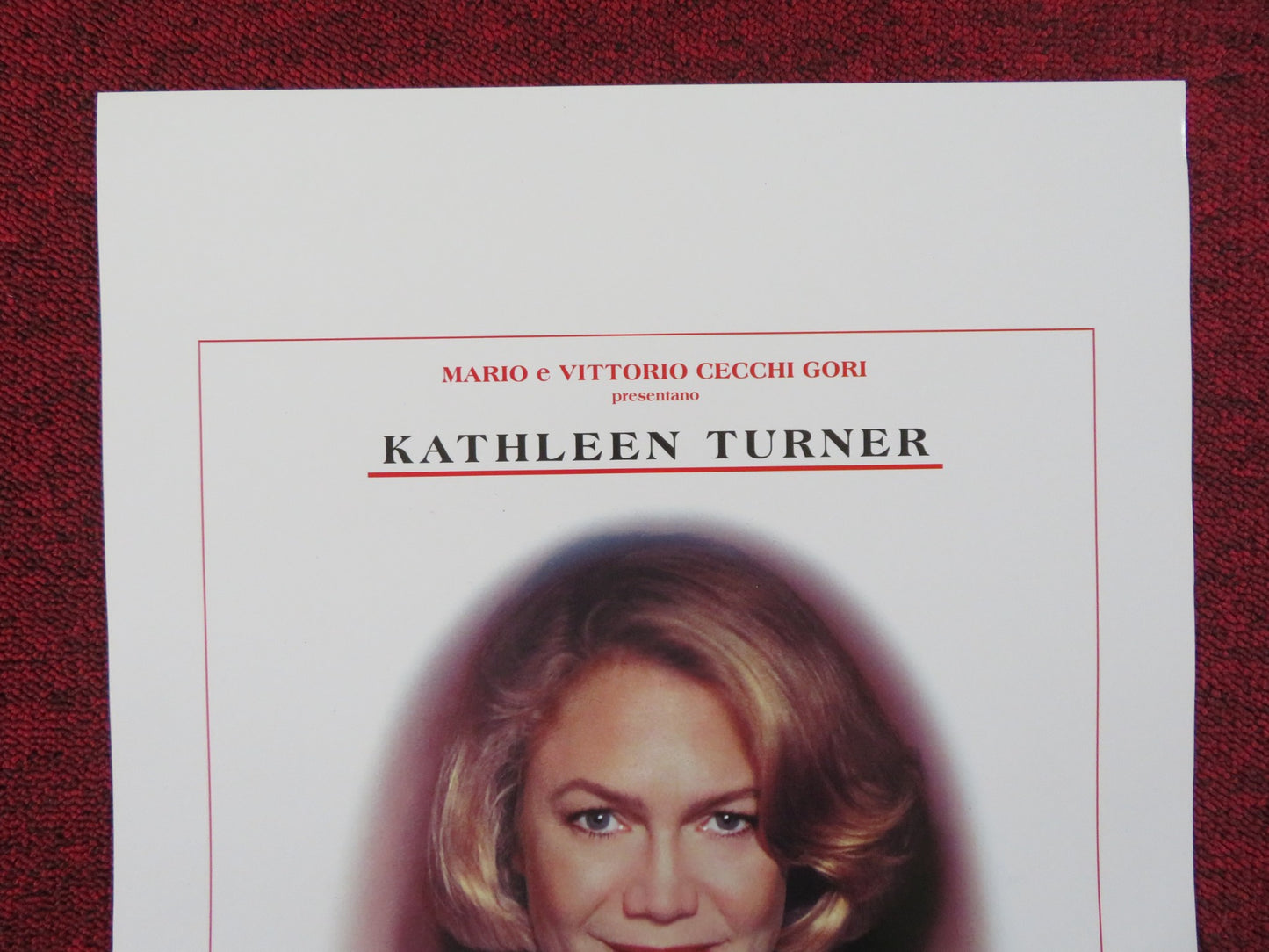 SERIAL MOM ITALIAN LOCANDINA POSTER KATHLEEN TURNER RICKI LAKE 1994