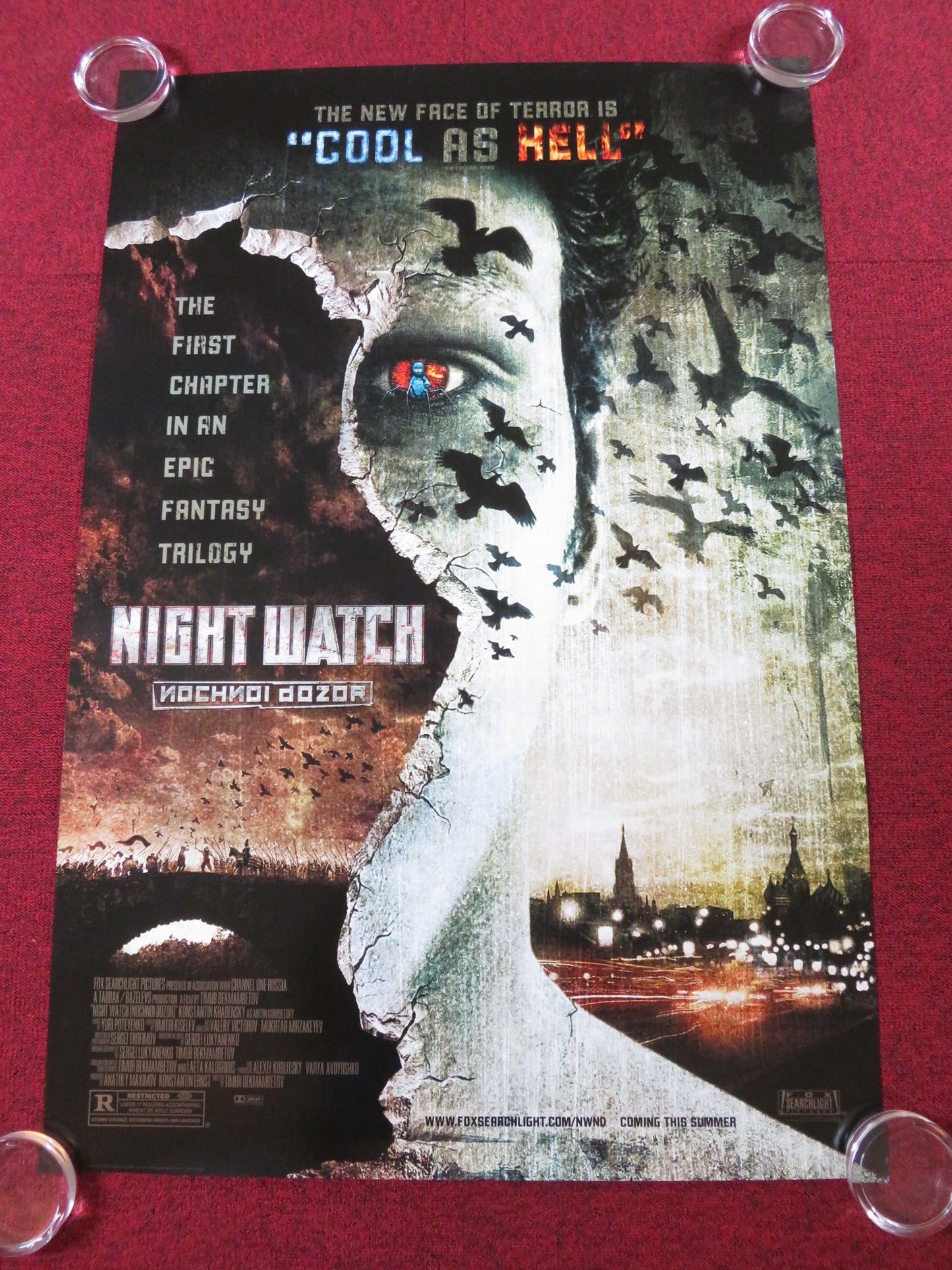 NIGHT WATCH - B US ONE SHEET ROLLED POSTER KONSTANTIN KHABENSKIY V. MENSHOV 2004