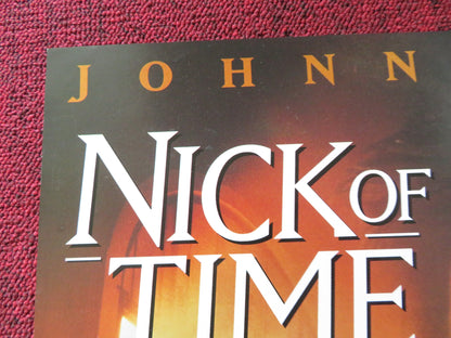 NICK OF TIME VHS VIDEO POSTER JOHNNY DEPP CHRISTOPHER WALKEN 1995