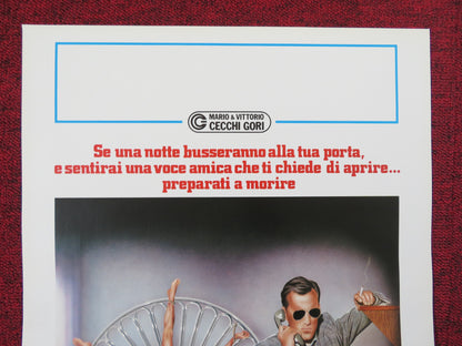 INDAGINE AD ALTO RISCHIO ITALIAN LOCANDINA POSTER JAMES WOODS 1988