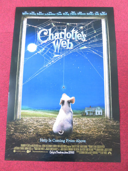 CHARLOTTE'S WEB - C US ONE SHEET ROLLED POSTER JULIA ROBERTS DAKOTA FANNING 2006