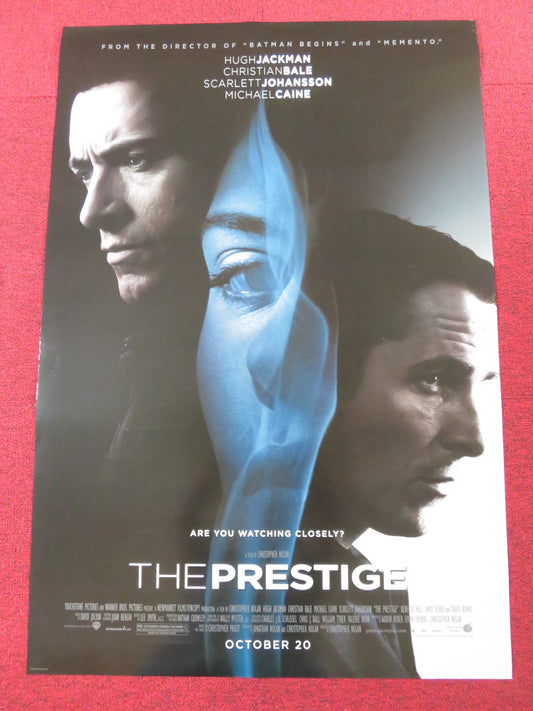 THE PRESTIGE US ONE SHEET ROLLED POSTER HUGH JACKMAN CHRISTIAN BALE 2006