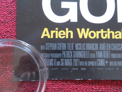 THE GOLDMAN CASE UK QUAD ROLLED POSTER ARIEH WORTHALTER ARTHUR HARARI 2023