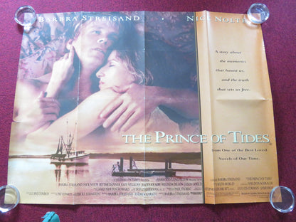 PRINCE OF TIDES UK QUAD ROLLED POSTER NICK NOLTE BARBRA STREISAND 1991