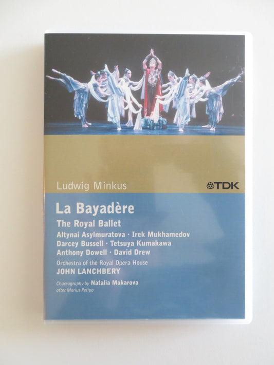 LA BAYADERE - THE ROYAL BALLET (DVD) ALTYNAI ASYLMURATOVA 1991 REGION 0