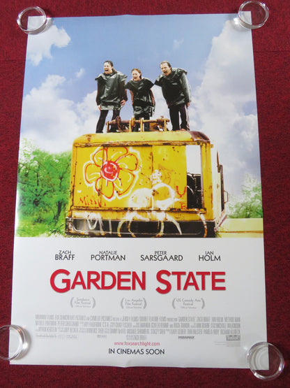 GARDEN STATE US ONE SHEET ROLLED POSTER ZACH BRAFF NATALIE PORTMAN 2004