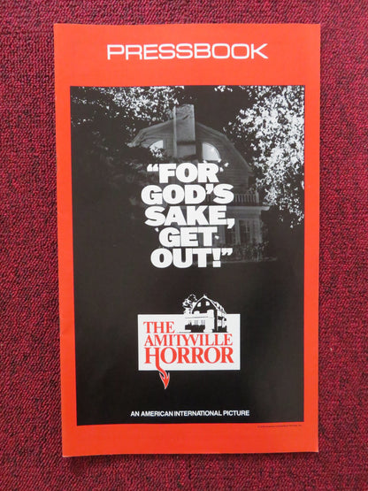 THE AMITYVILLE HORROR UNCUT PRESS BOOK JAMES BROLIN MARGOT KIDDER 1979