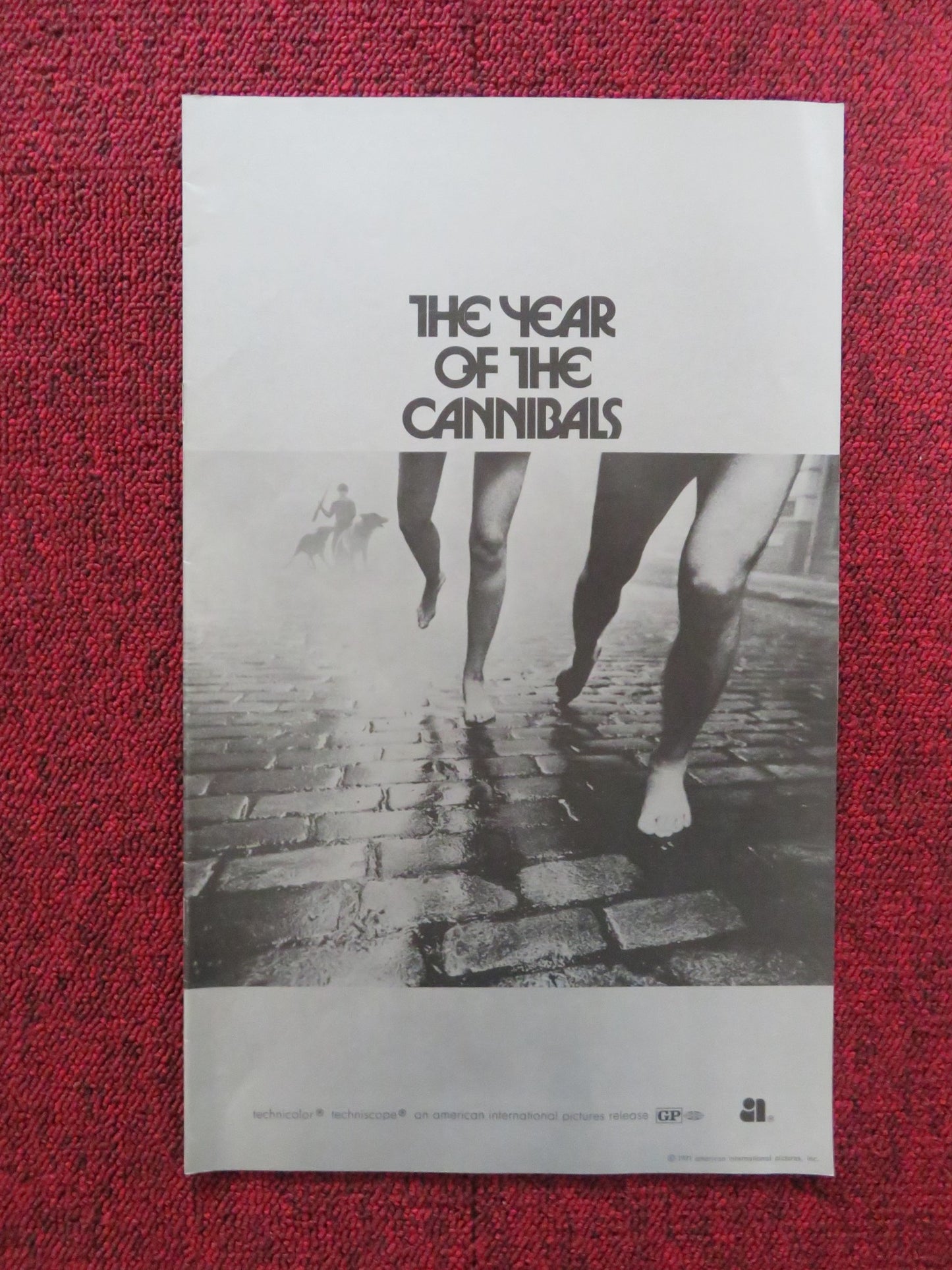 THE YEAR OF THE CANNIBALS UNCUT PRESS BOOK BRITT EKLAND PIERRE CLEMENTI 1971