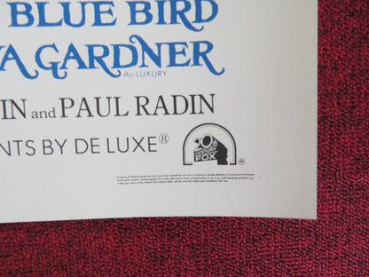 THE BLUE BIRD US HALF SHEET (22"x 28") POSTER ELIZABETH TAYLOR JANE FONDA 1976