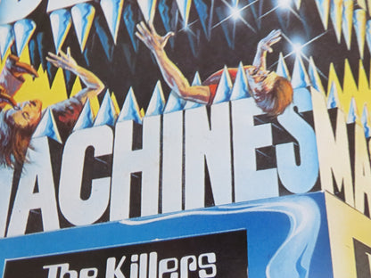 DEATH MACHINES US HALF SHEET (22"x 28") POSTER RON MARCHINI MICHAEL CHONG 1976