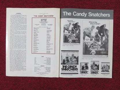 THE CANDY SNATCHERS UNCUT PRESS BOOK TIFFANY BOLLING BEN PIAZZA 1973