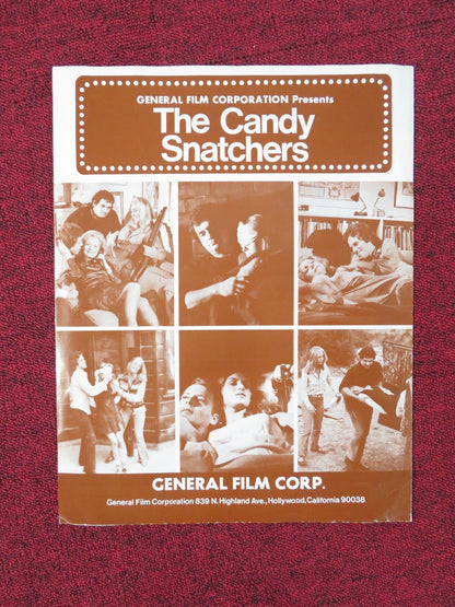 THE CANDY SNATCHERS UNCUT PRESS BOOK TIFFANY BOLLING BEN PIAZZA 1973