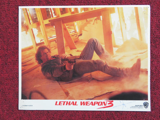 LETHAL WEAPON 3 LOBBY CARD MEL GIBSON DANNY GLOVER 1992