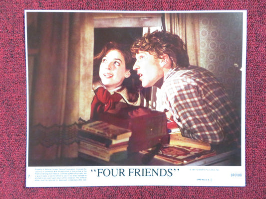 FOUR FRIENDS -  7 LOBBY CARD CRAIG WASSON JODI THELEN 1981