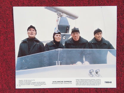 AVALANCHE EXPRESS - 2 LOBBY CARD LEE MARVIN ROBERT SHAW 1979