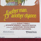 ANOTHER MAN ANOTHER CHANCE- B US INSERT POSTER JAMES CAAN BUJOLD 1977