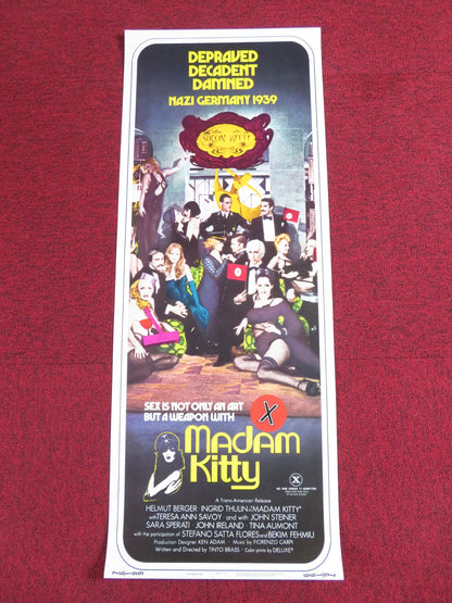 MADAM KITTY US INSERT POSTER HELMUT BERGER INGRID THULIN 1976