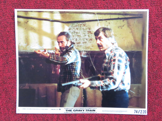 THE GRAVY TRAIN LOBBY CARD STACY KEACH FREDRIC FORREST 1974